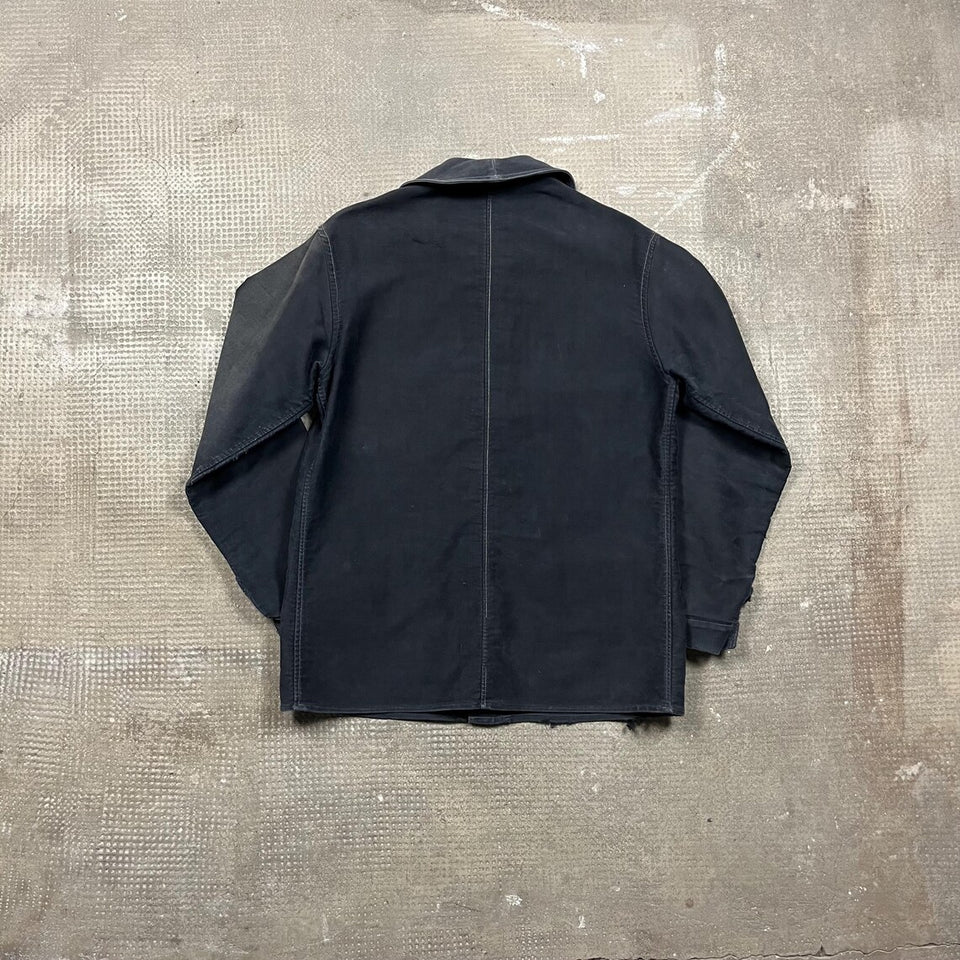 Le Mont Saint Michel Moleskin Chore Jacket Size Mens Medium