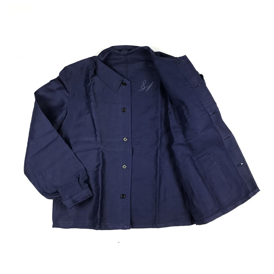 Deadstock La Chaine Des Vosges Moleskin Chore Jacket