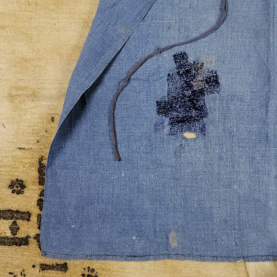 Mended Cotton Linen Apron