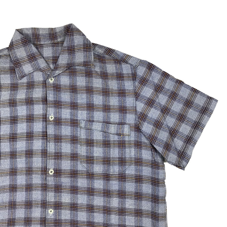 Deadstock Short Sleeves Worker Shirt Size Small Medium
