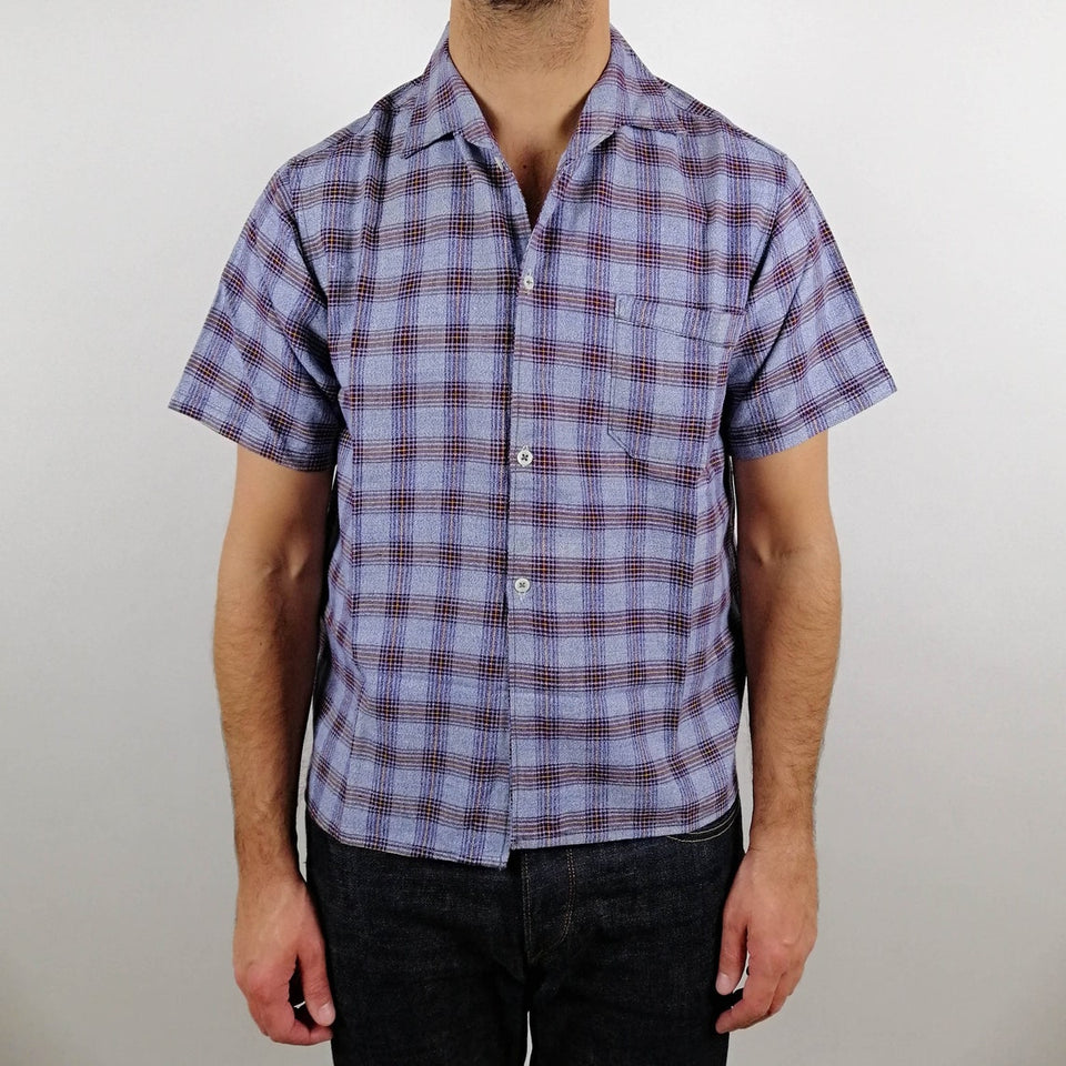Deadstock Short Sleeves Worker Shirt Size Small Medium