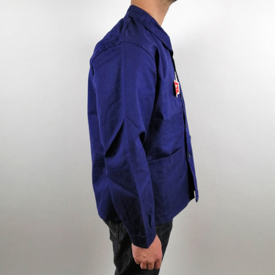 Cotton Herringbone Twill Le Loup Blanc Chore Jacket Size Mens Medium Large