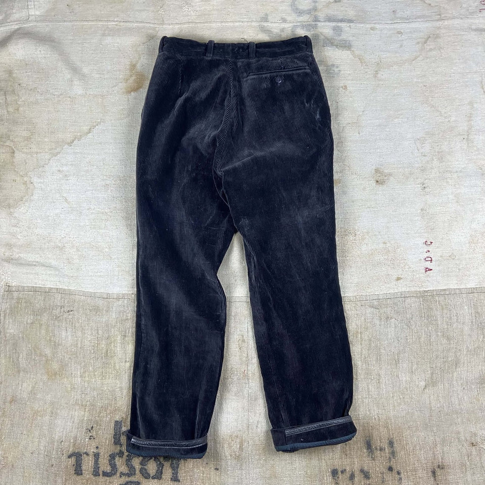 Brown Corduroy Worker Pants