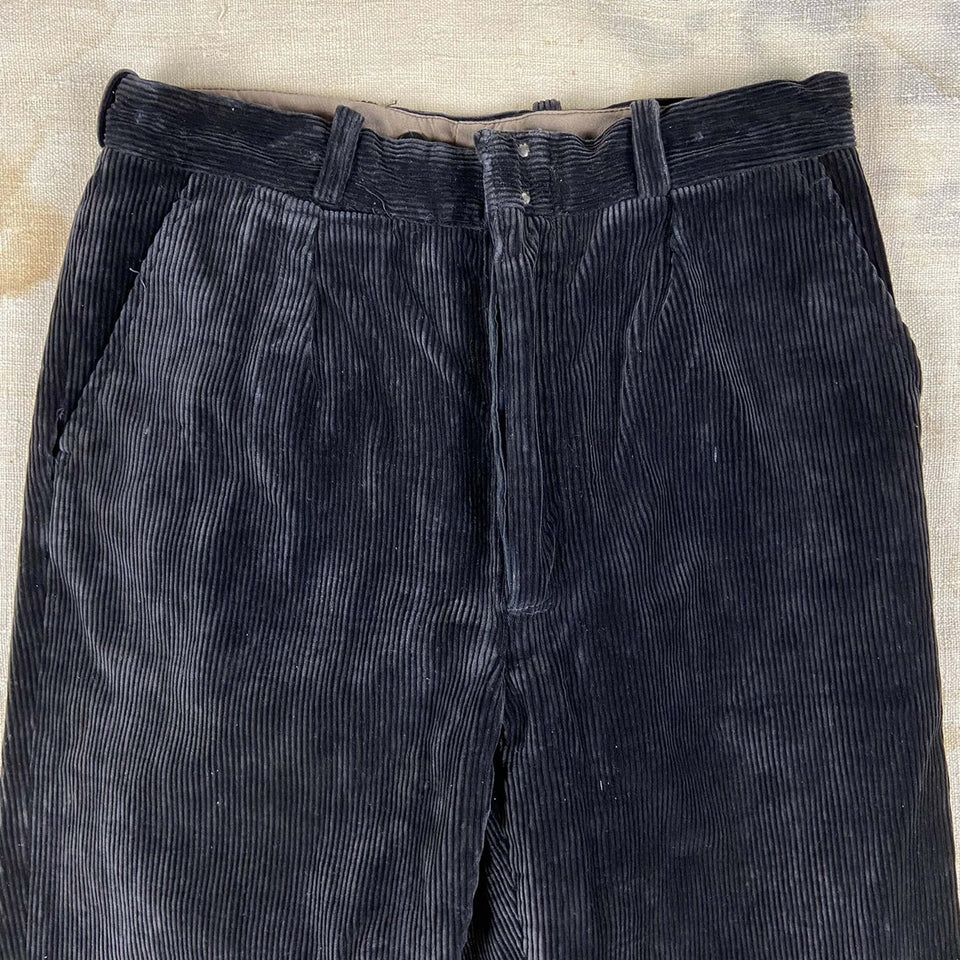 Brown Corduroy Worker Pants