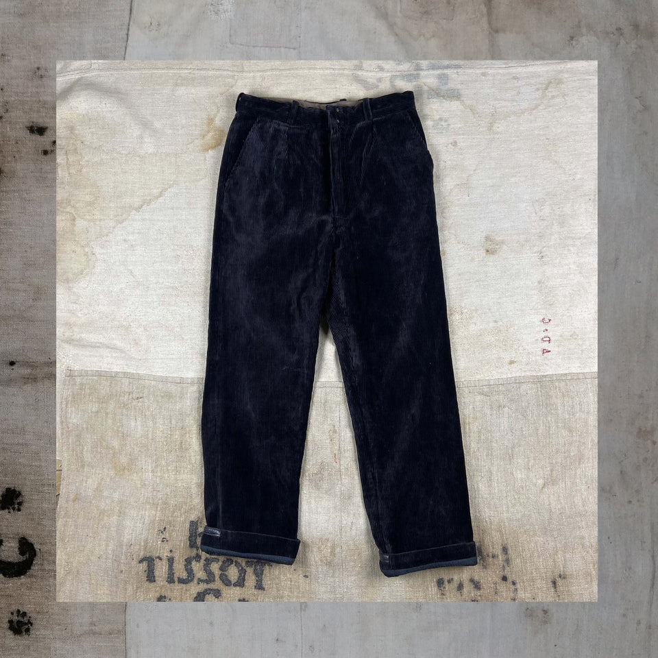 Brown Corduroy Worker Pants