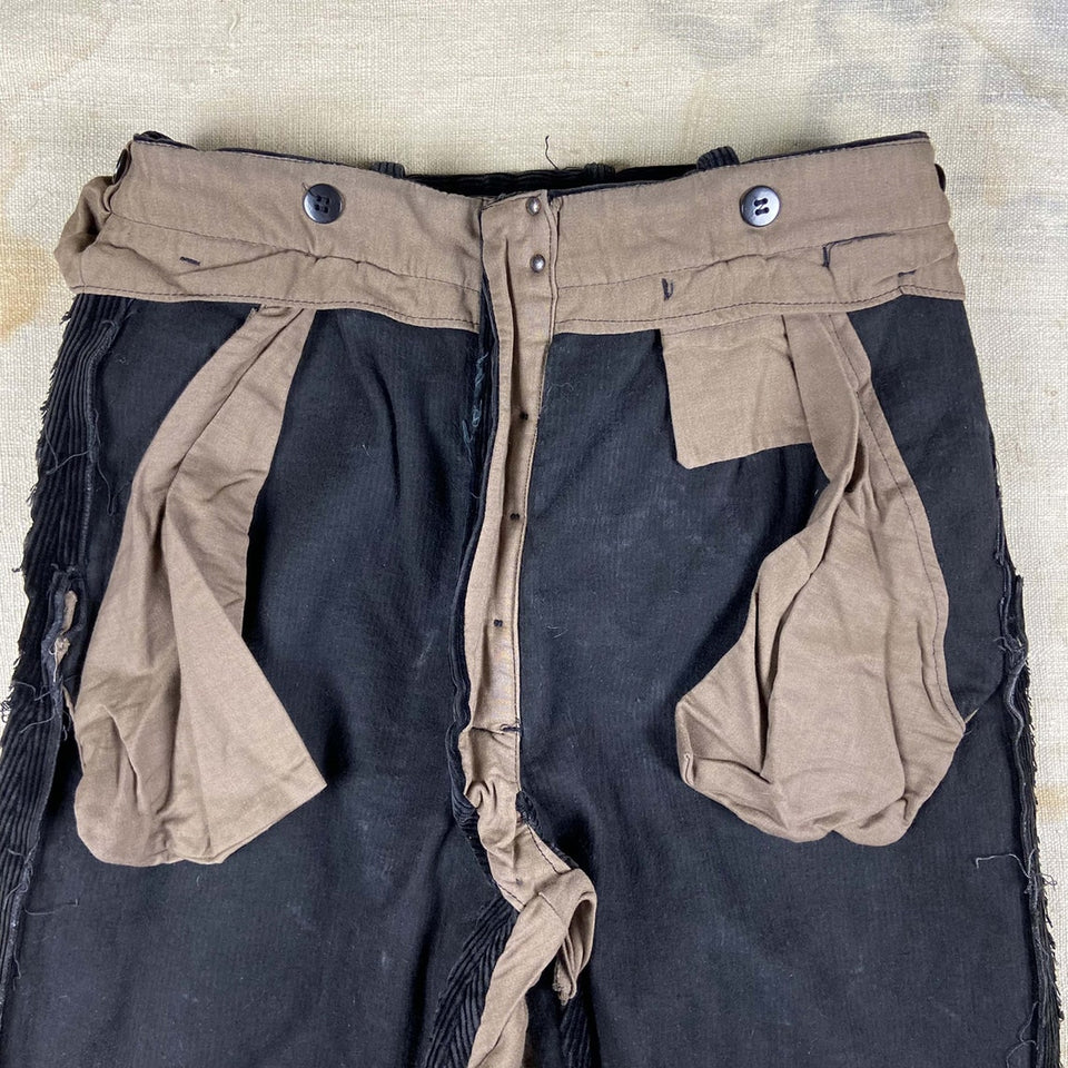 Brown Corduroy Worker Pants