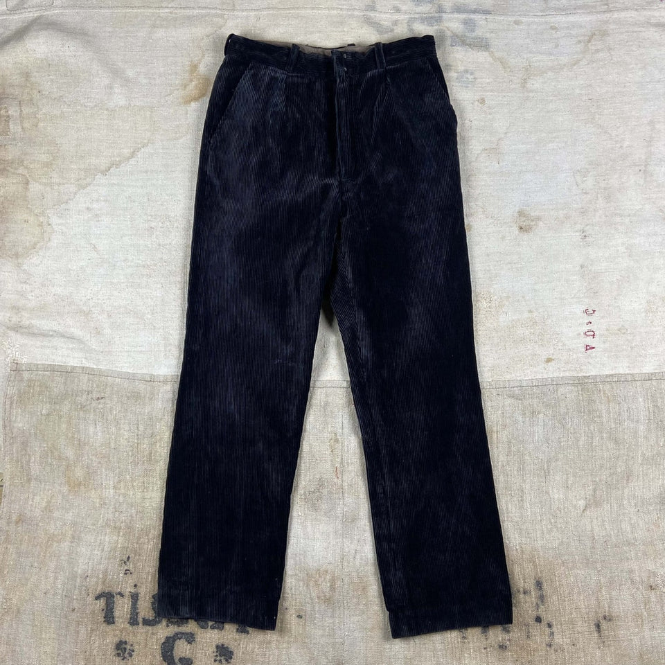 Brown Corduroy Worker Pants