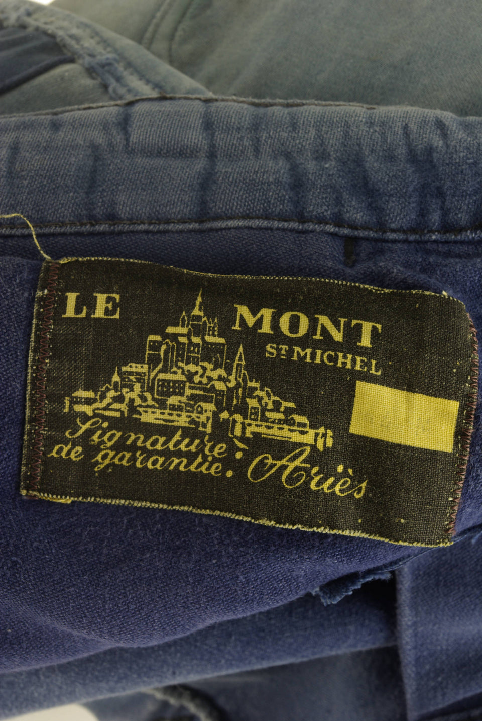 Faded and Patched Le Mont Saint Michel Moleskin Pants 7