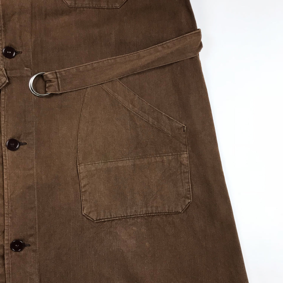 Vintage Brown Shopkeeper Coat 4