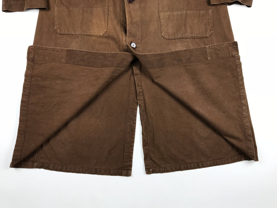 Vintage Brown Shopkeeper Coat 6