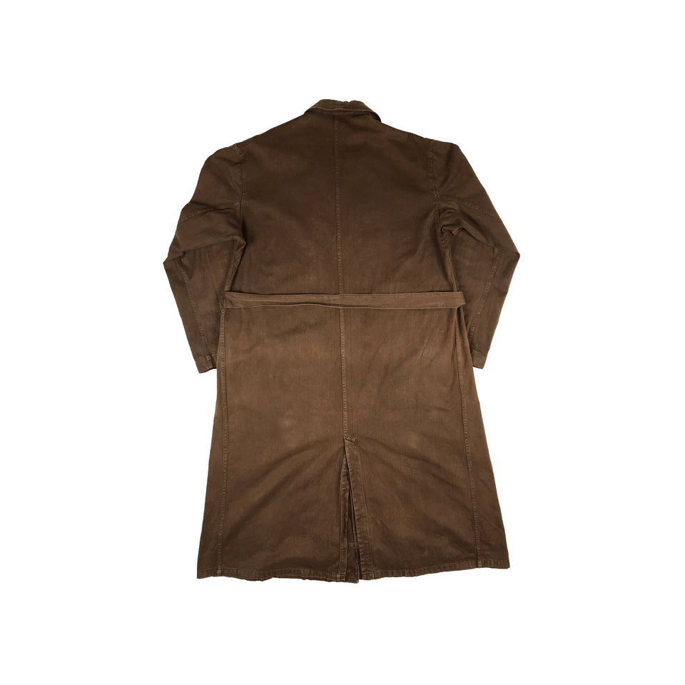 Vintage Brown Shopkeeper Coat 7