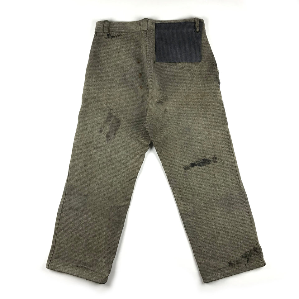 30s Rare French Worker Pants 8