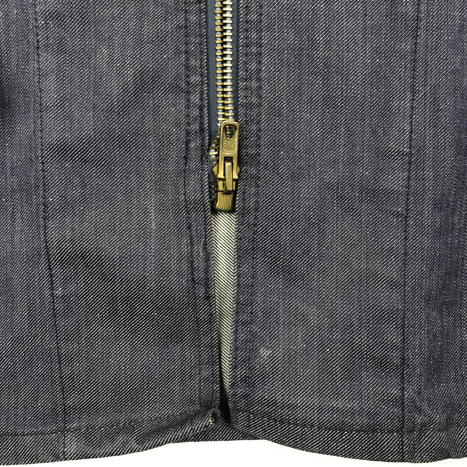 Vintage French Navy Mechanic Chore Jacket 7