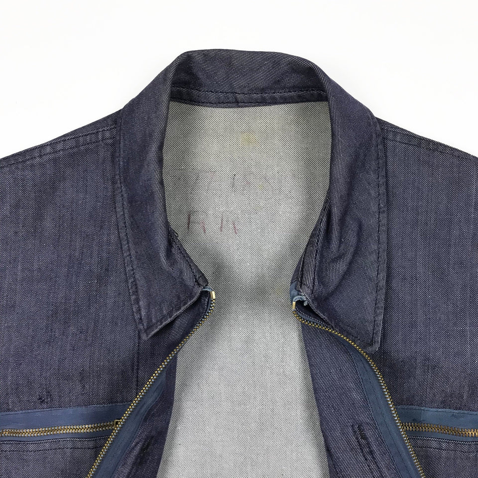Vintage French Navy Mechanic Chore Jacket 2