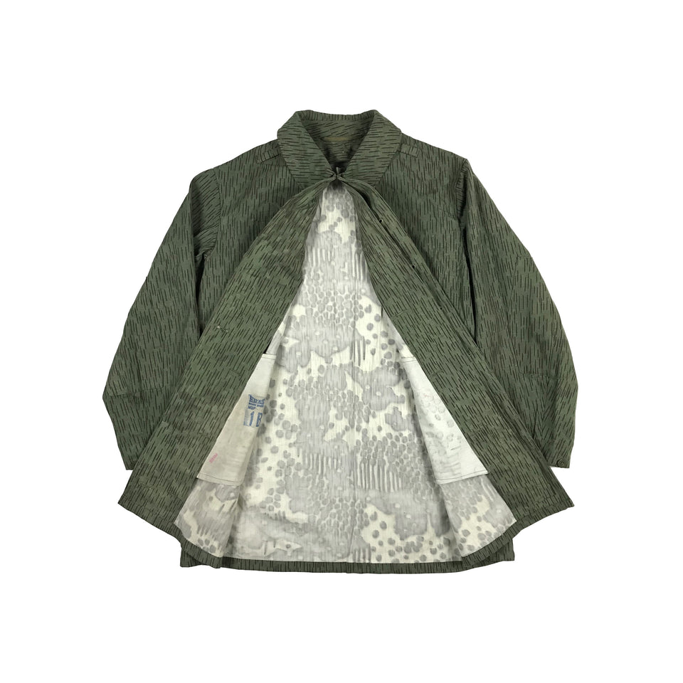 Czech Army Rain Drop Camo Trench Coat 2