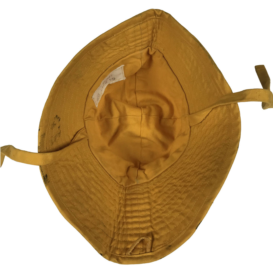 Rare Yellow French Railroad Worker Cap 2
