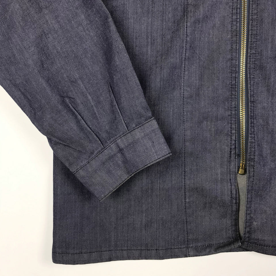 Vintage French Navy Mechanic Chore Jacket 4