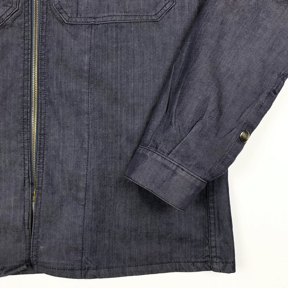 Vintage French Navy Mechanic Chore Jacket 6