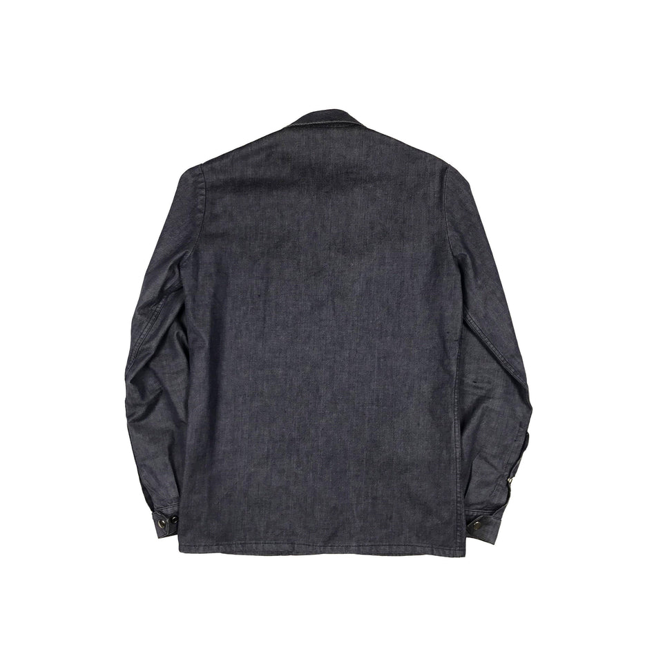 Vintage French Navy Mechanic Chore Jacket 8