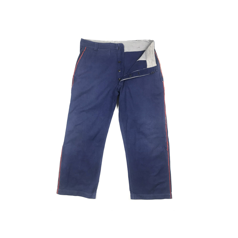Rare Herringbone Twill French Firefighter Pants 6