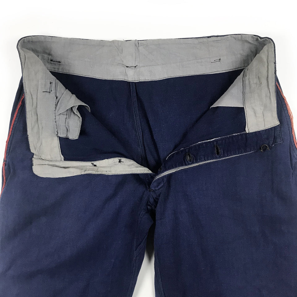 Rare Herringbone Twill French Firefighter Pants 3
