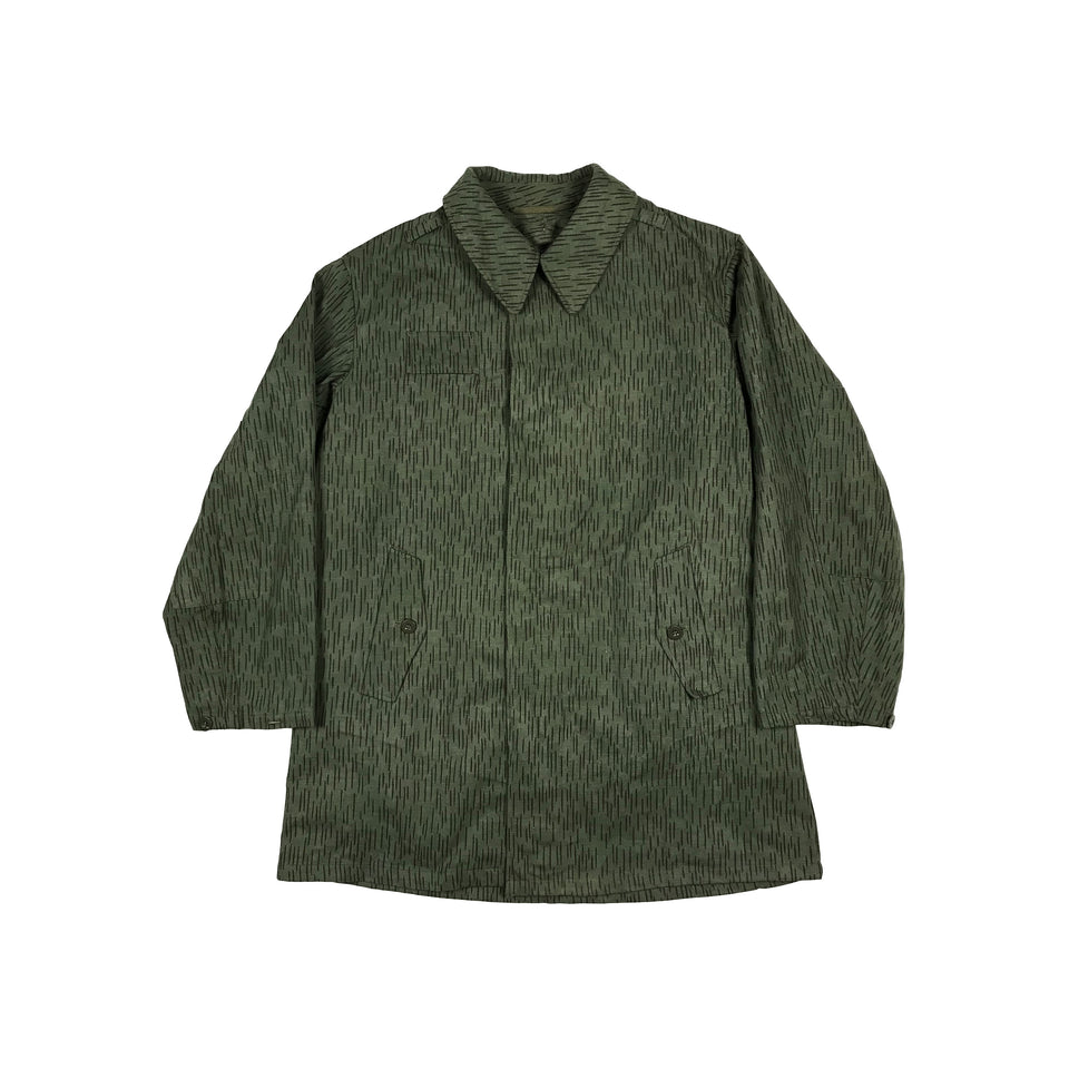 Czech Army Rain Drop Camo Trench Coat 3