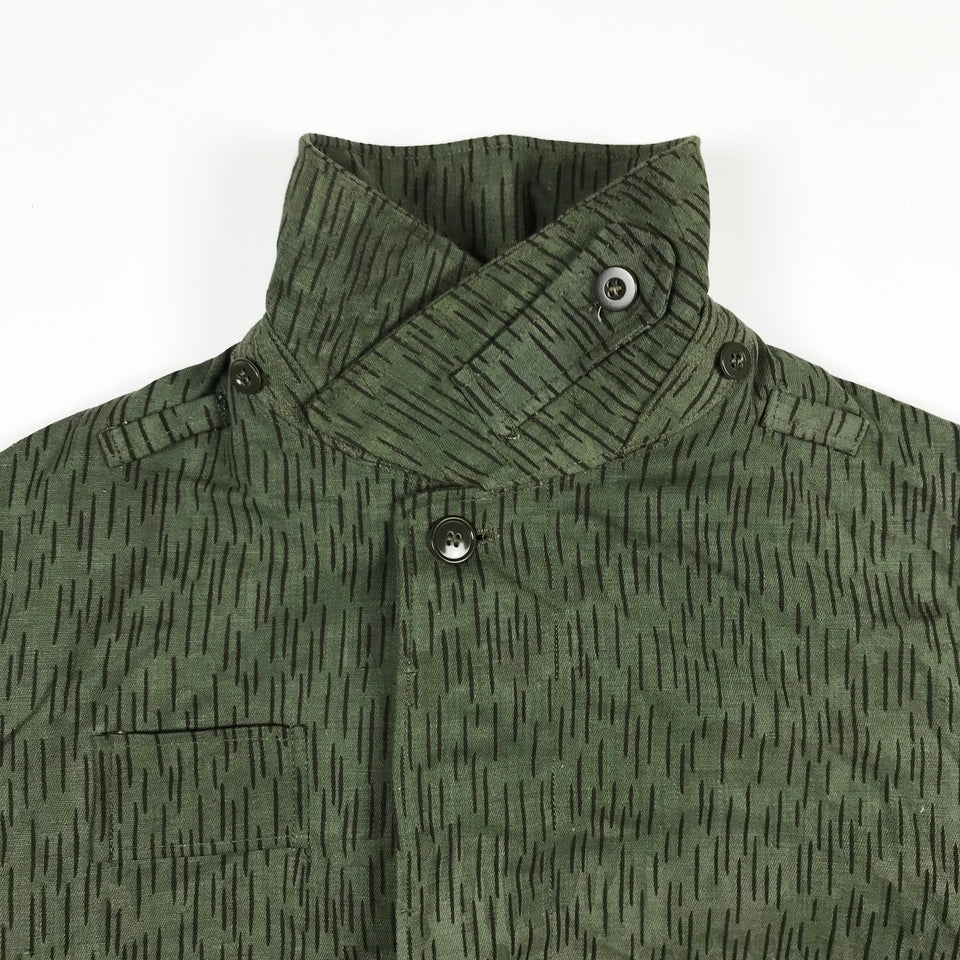 Czech Army Rain Drop Camo Trench Coat 7