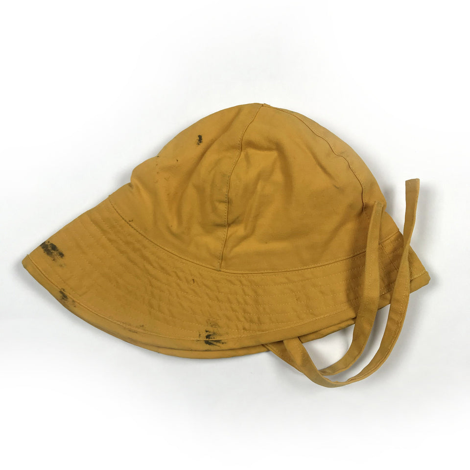 Rare Yellow French Railroad Worker Cap 6