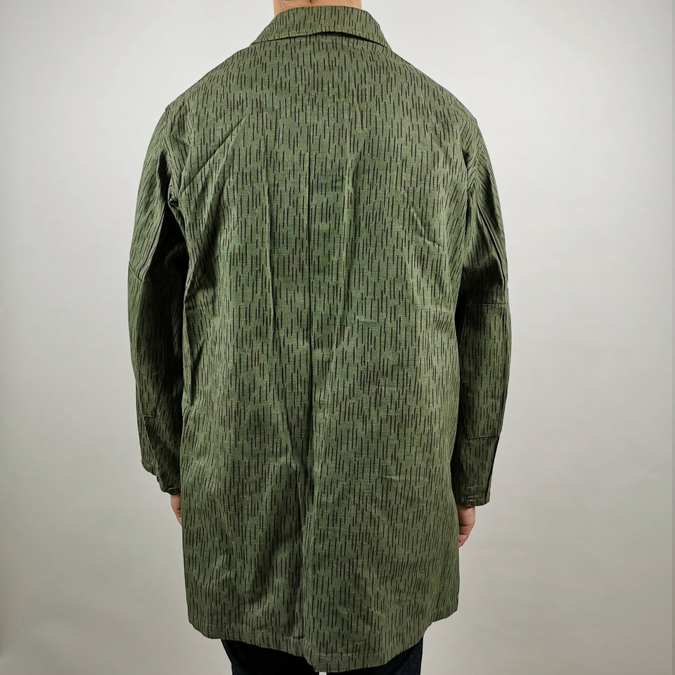 Czech Army Rain Drop Camo Trench Coat 11