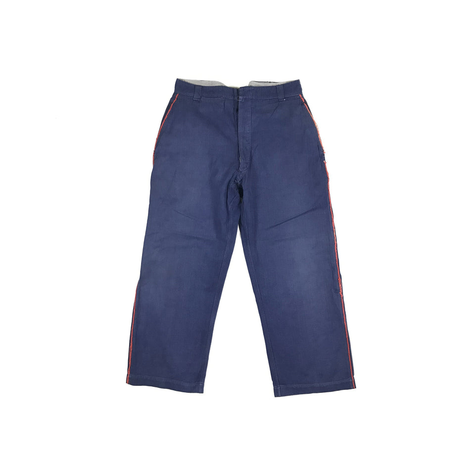 Rare Herringbone Twill French Firefighter Pants 1