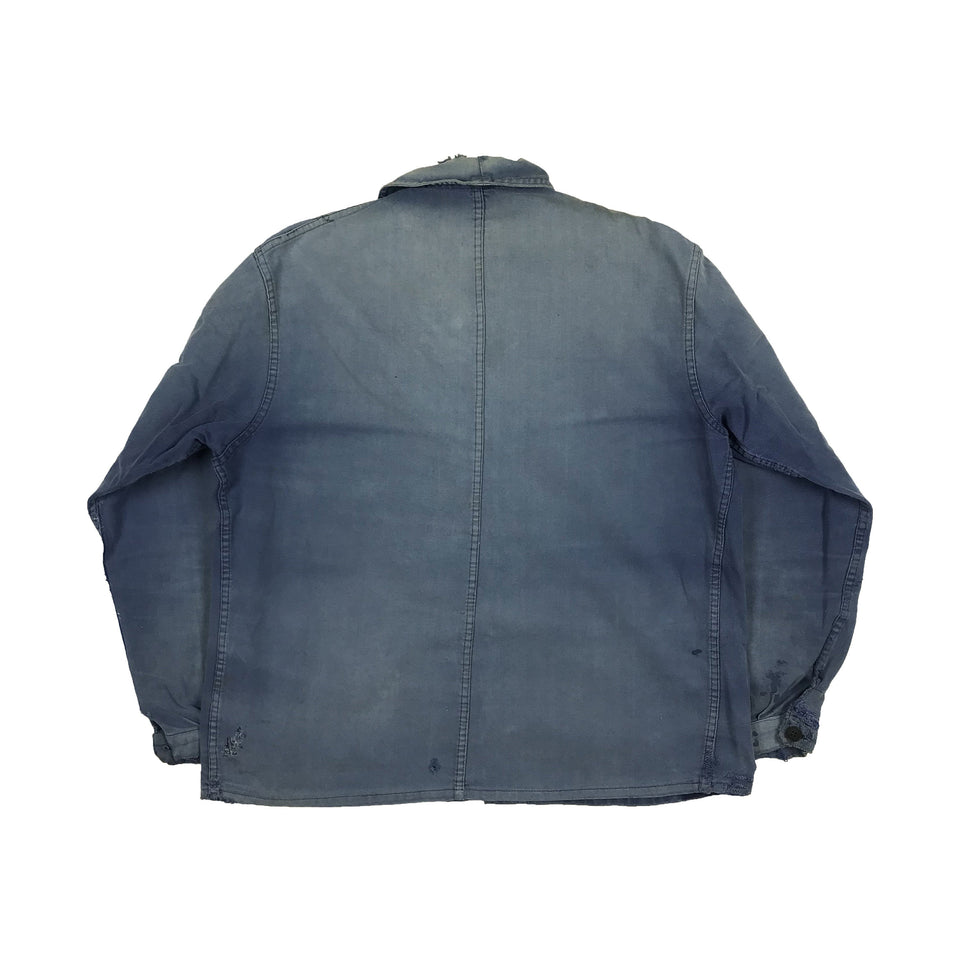 Faded and patched French Chore Jacket 5
