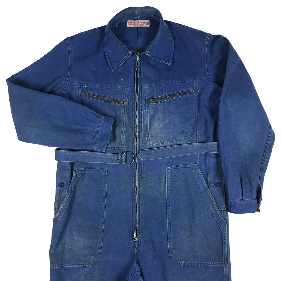 French Worker "Le Très Souple" Coveralls 6