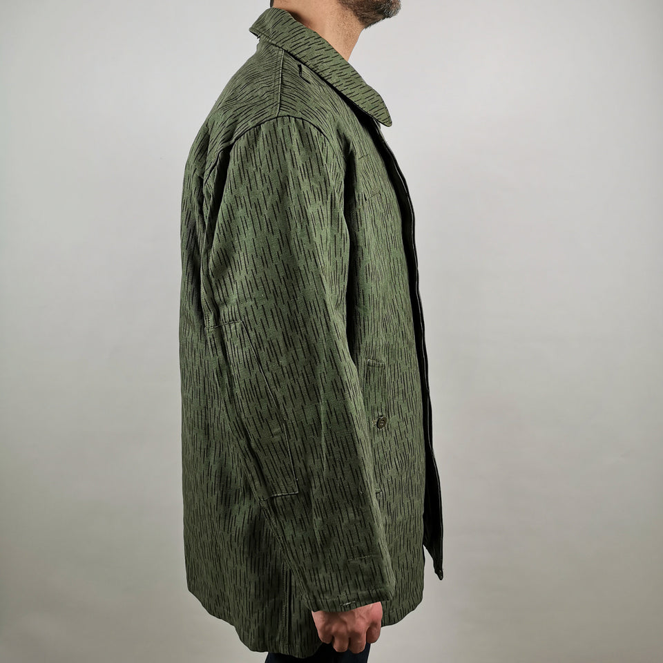 Czech Army Rain Drop Camo Trench Coat 10