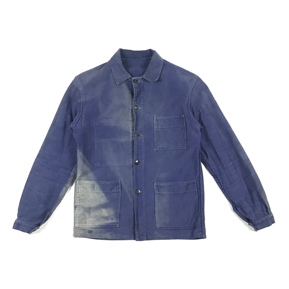Faded "Le pigeon voyageur" Moleskin Chore Jacket  1