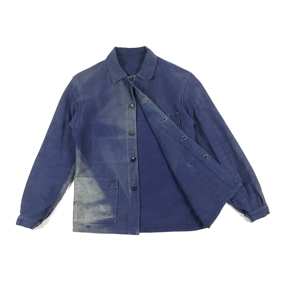 Faded "Le pigeon voyageur" Moleskin Chore Jacket  2